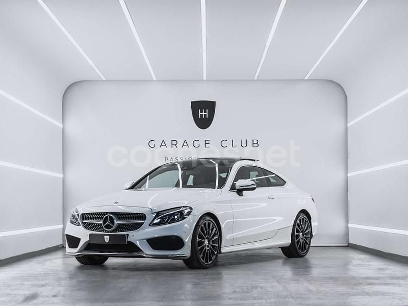 Blanco Usado 2018 Mercedes C250 Coupe | 24.999 € (Precio justo) - Imagen 1/4