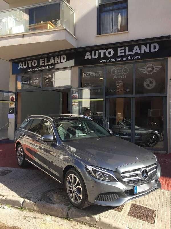 Gris Usado 2016 Mercedes C220 Avantgarde Familiar | 23.900 € (Precio justo) - Imagen 1/4