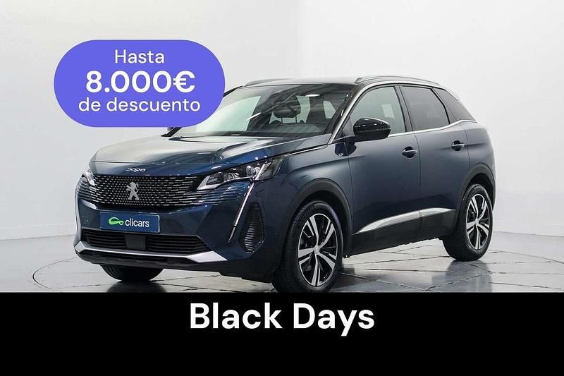 Azul Usado 2023 Peugeot 3008 GT SUV | 19.990 € (Super precio) - Imagen 1/4