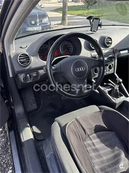 Usado Audi A3 Ambition 150 CV (110 kW) 2004 Negro Utilitario