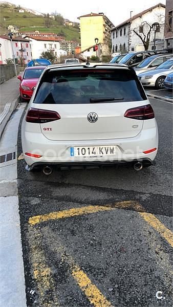 Usado VW Golf VII GTI 245 CV (180 kW) 2019 Blanco Berlina