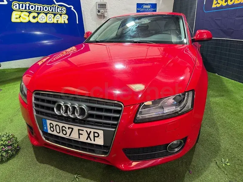 Usado Audi A5 190 CV (139 kW) 2007 Rojo Coupe
