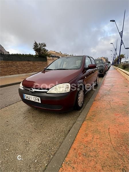 Granate Usado 2003 Opel Corsa Elegance Berlina | 1100 € (Super precio) - Imagen 1/4