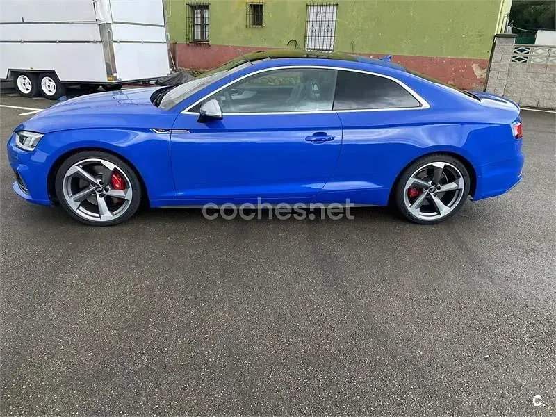 Usado Audi S5 354 CV (260 kW) 2017 Azul Coupe