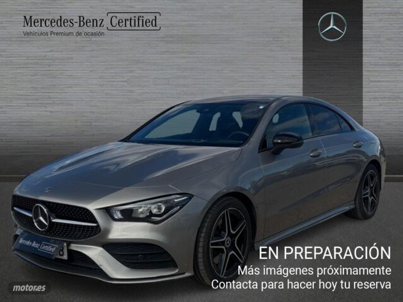 Plata mojave Usado 2020 Mercedes CLA220 AMG line Berlina | 34.990 € (Precio justo) - Imagen 1/4