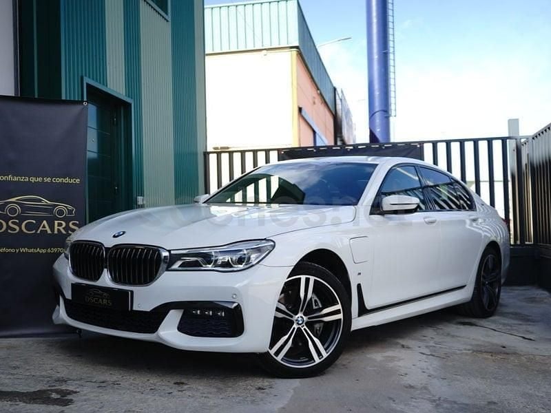 Usado BMW 740 iPerformance 326 CV (239 kW) 2017 Blanco Berlina