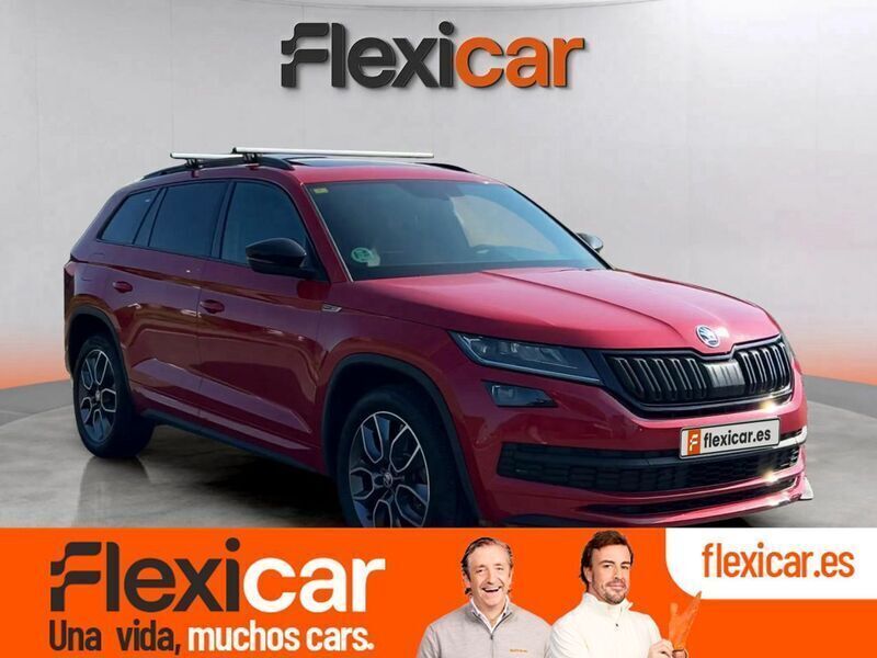 Rojo Usado 2018 Skoda Kodiaq SportLine SUV | 30.790 € - Imagen 1/4