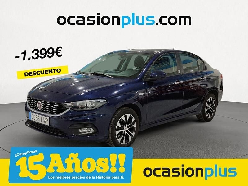 Azul Usado 2021 Fiat Tipo Mirror Berlina | 11.990 € (Precio justo) - Imagen 1/4