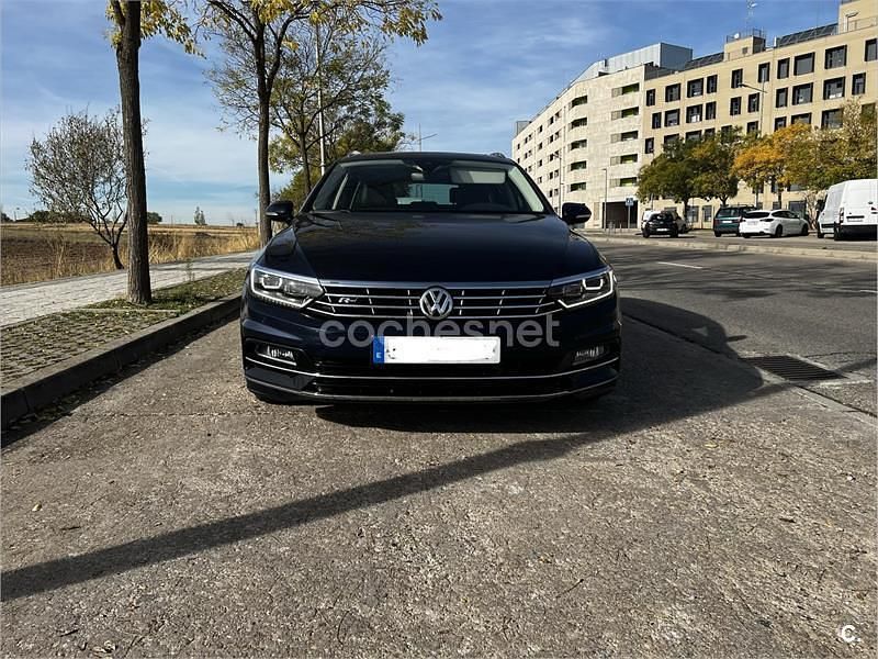 Azul Usado 2017 VW Passat Sportline Familiar | 16.500 € (Precio justo) - Imagen 1/4