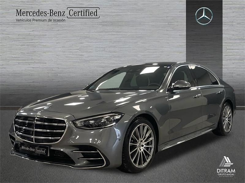 Gris selenita Usado 2024 Mercedes S350 Berlina | 94.900 € (Precio justo) - Imagen 1/4