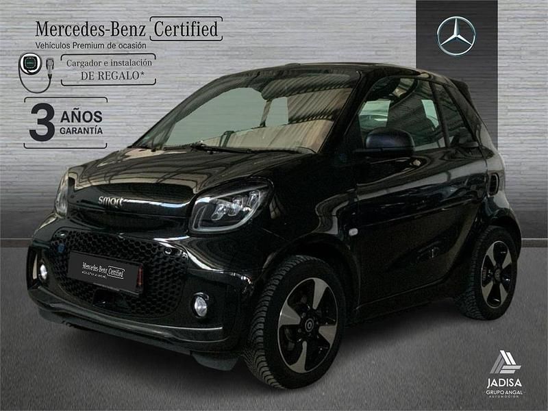 Usado Smart ForTwo Electric Drive 60 kW (82 CV) 2023 Negro Descapotable