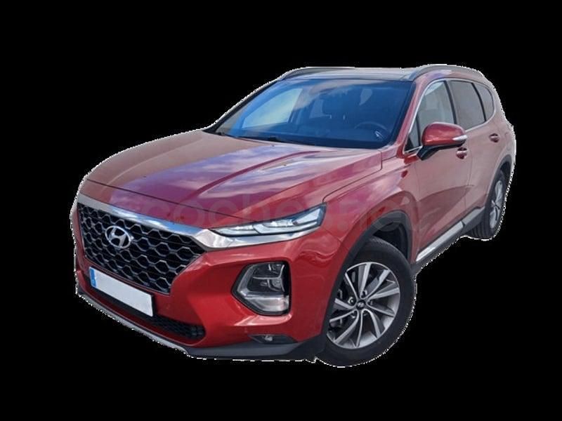 Usado Hyundai Santa Fe Style 200 CV (147 kW) 2020 Rojo SUV