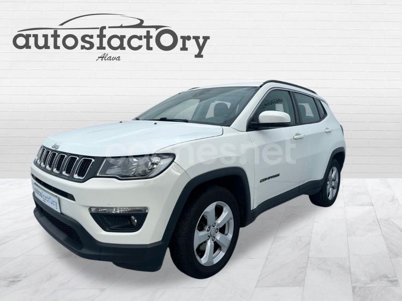 Blanco Usado 2018 Jeep Compass Longitude SUV | 15.490 € (Precio justo) - Imagen 1/4