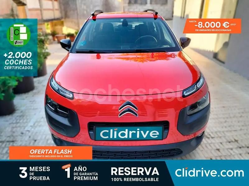 Rojo Usado 2017 Citroën C4 Cactus PureTech Utilitario | 7490 € (Buen precio) - Imagen 1/4