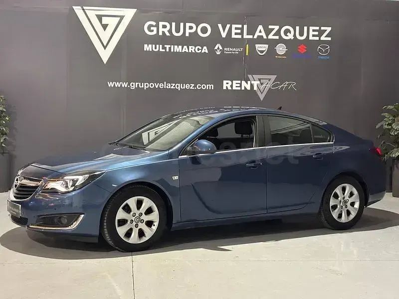 Usado Opel Insignia Selective 136 CV (100 kW) 2016 Azul Berlina
