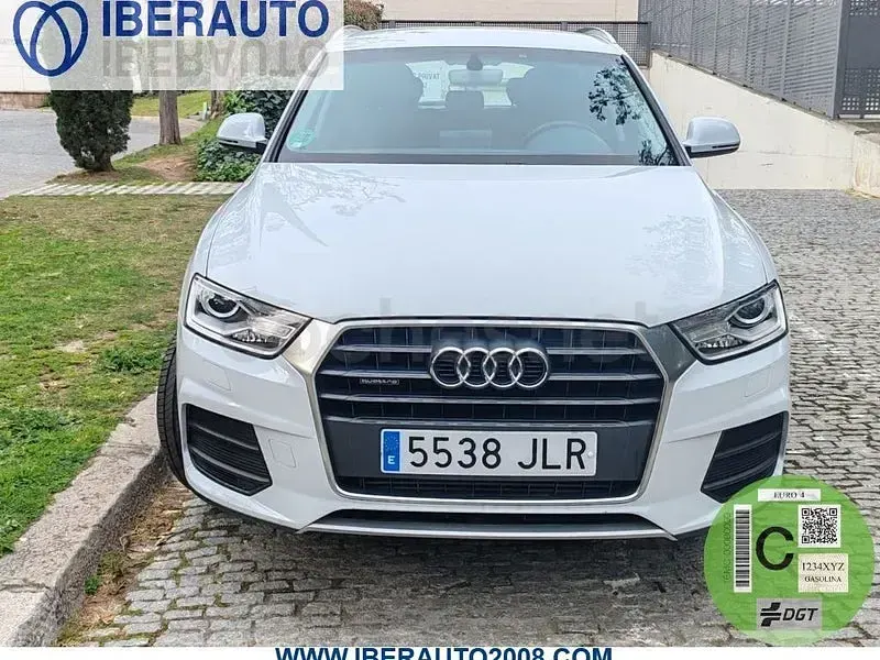 Usado Audi Q3 180 CV (132 kW) 2016 Blanco SUV