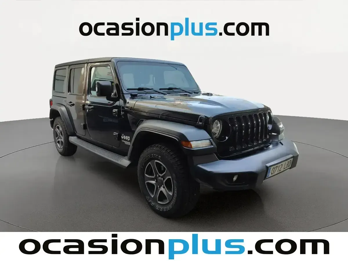 Usado Jeep Wrangler Sport 200 CV (147 kW) 2019 Negro SUV