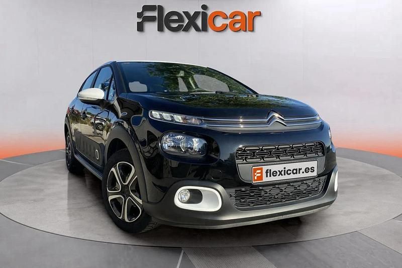 Negro Usado 2018 Citroën C3 Feel Utilitario | 9490 € (Precio justo) - Imagen 1/4