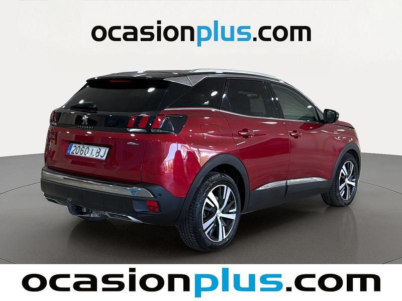 Begagnad Peugeot 3008 GT-line 131 HK (96 kW) 2019 Röd SUV