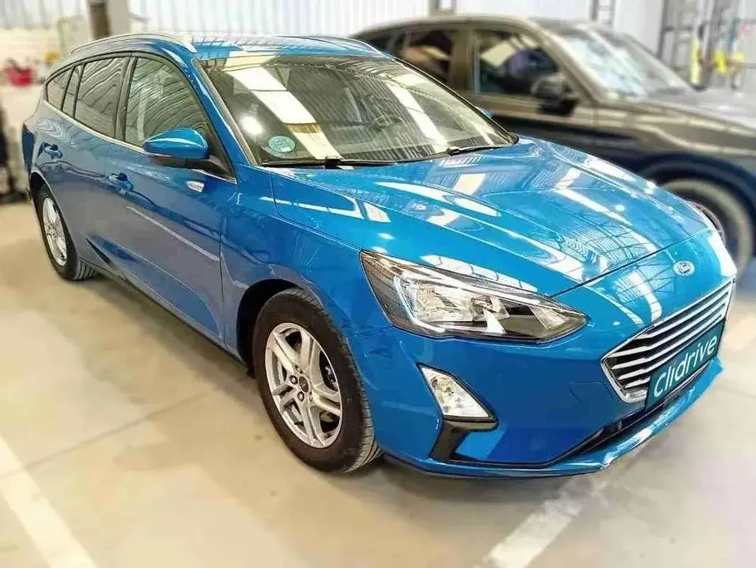 Usado Ford Focus Trend+ 120 CV (88 kW) 2022 Azul Utilitario