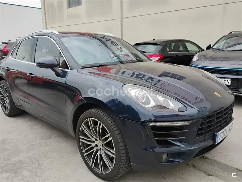 Usado Porsche Macan S 258 CV (189 kW) 2014 Azul SUV