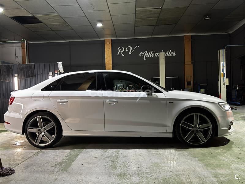 Usado Audi A3 S-Line 150 CV (110 kW) 2015 Blanco Berlina