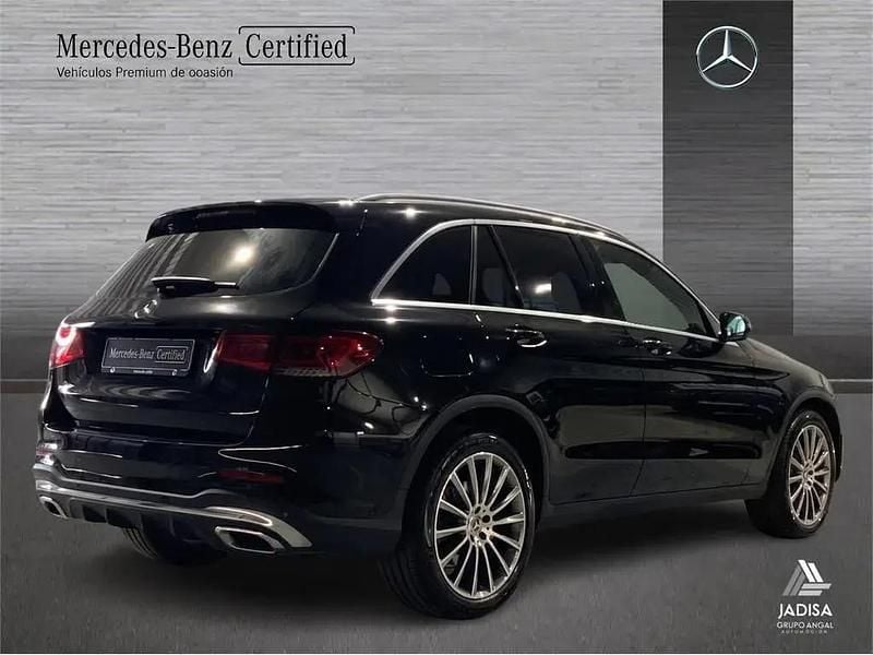 Usado Mercedes GLC220 194 CV (142 kW) 2021 Negro SUV