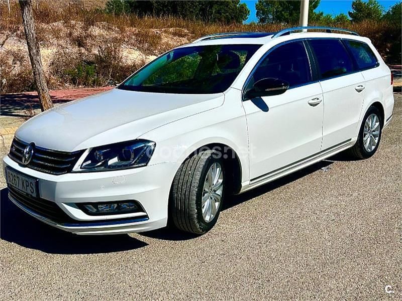 Blanco Usado 2014 VW Passat R-line Familiar | 9000 € (Precio justo) - Imagen 1/4