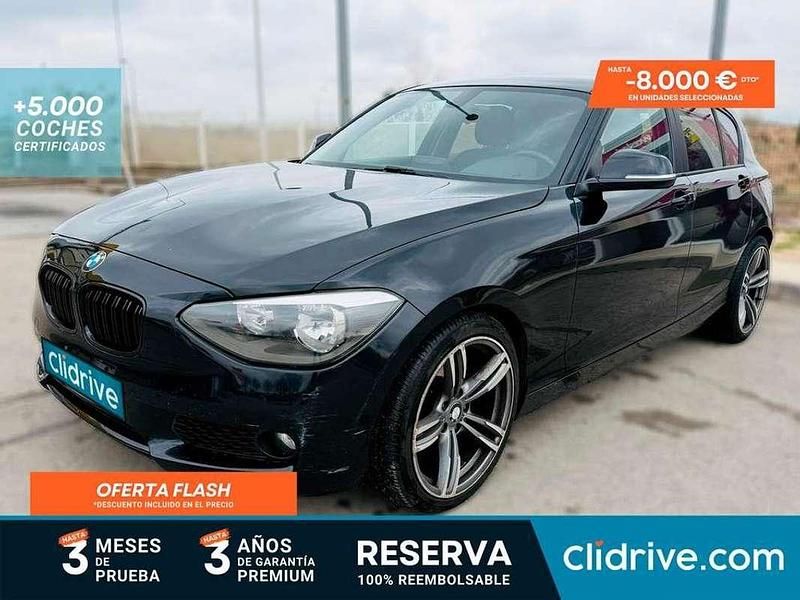 Usado BMW 116 116 CV (85 kW) 2012 Negro Utilitario