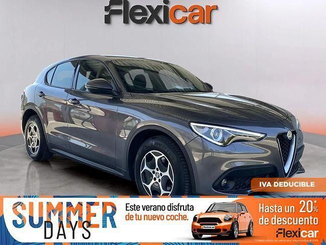 Gris / plata Usado 2022 Alfa Romeo Stelvio Super SUV | 25.990 € (Precio justo) - Imagen 1/4