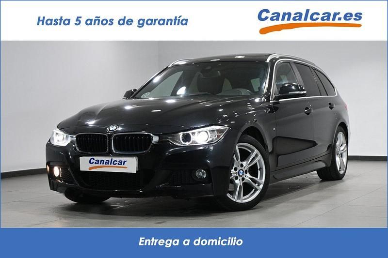 Usado BMW 320 Comfort Edition 184 CV (135 kW) 2014 Negro Familiar