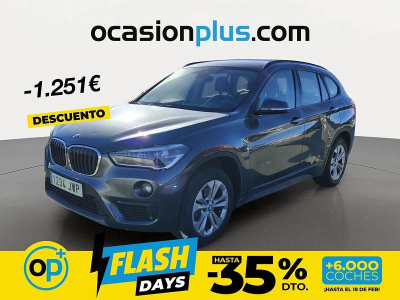 Usado BMW X1 150 CV (110 kW) 2017 Gris SUV