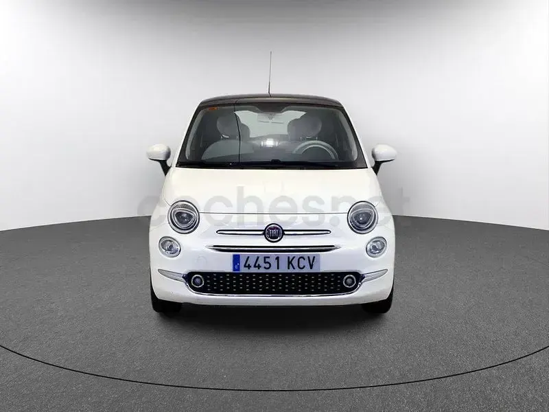 Usado Fiat 500 Lounge 69 CV (50 kW) 2017 Blanco Berlina