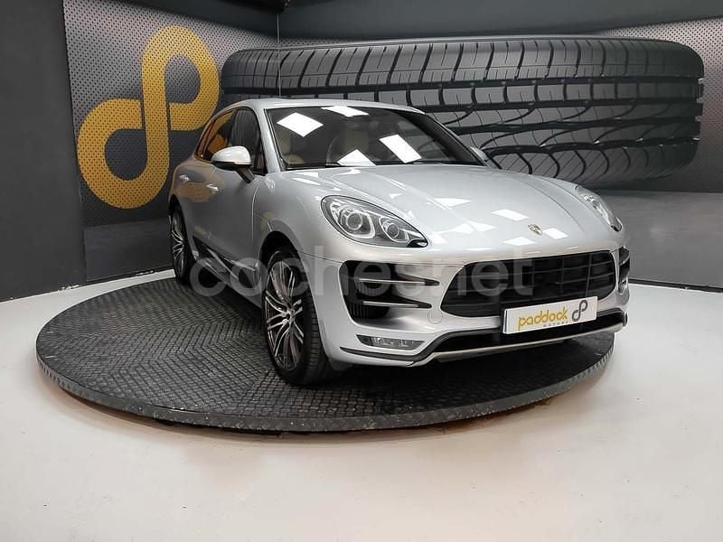 Usado Porsche Macan Turbo 400 CV (294 kW) 2015 Gris / plata SUV