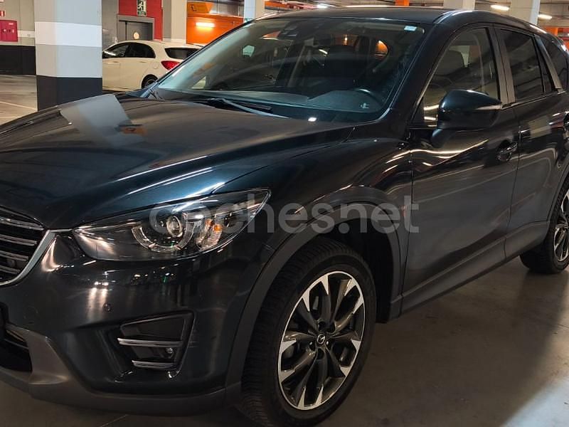 Usado Mazda CX-5 Luxury 150 CV (110 kW) 2016 Negro SUV