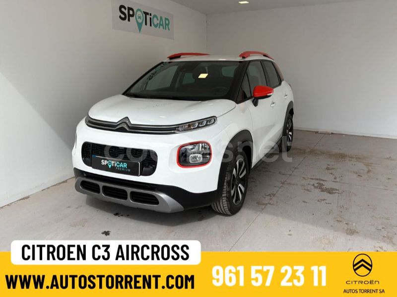Blanco Usado 2020 Citroën C3 Aircross Feel SUV | 15.900 € (Un poco caro) - Imagen 1/4