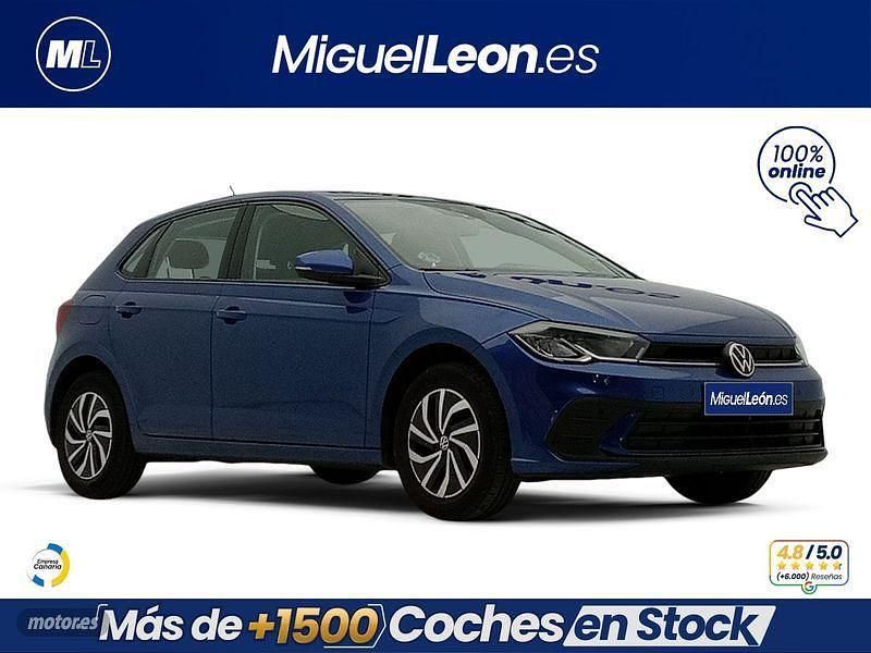 Usado VW Polo Life 95 CV (69 kW) 2024 Azul Berlina