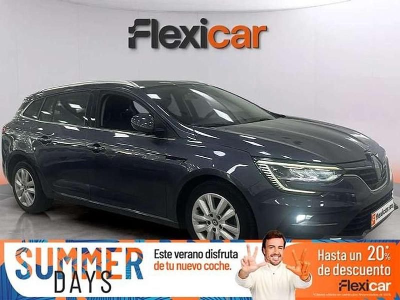 Gris Usado 2021 Renault Mégane GrandTour Business Familiar | 13.290 € (Precio justo) - Imagen 1/4