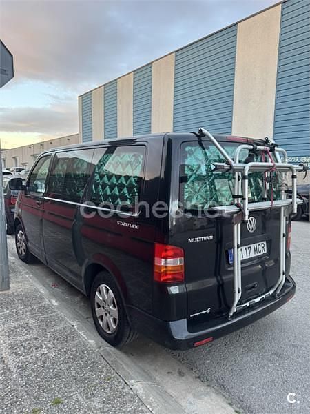 Usado VW Multivan Startline 130 CV (95 kW) 2008 Negro Monovolumen