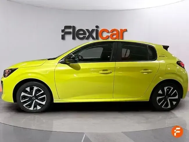 Usado Peugeot 208 Style 110 CV (80 kW) 2025 Amarillo Utilitario