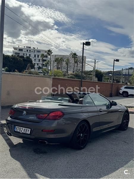 Usado BMW 650 Cabriolet 367 CV (269 kW) 2011 Gris / plata Descapotable