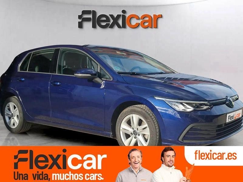 Azul Usado 2021 VW Golf VIII Life Berlina | 19.790 € (Precio justo) - Imagen 1/4