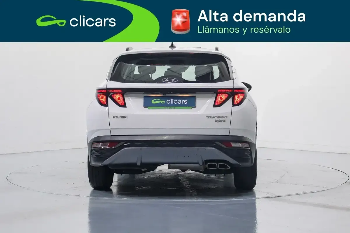 Usado Hyundai Tucson N Line 136 CV (100 kW) 2021 Blanco SUV