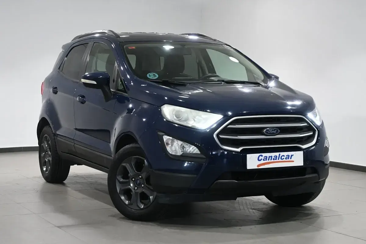 Usado Ford Ecosport Titanium 125 CV (91 kW) 2018 Azul SUV