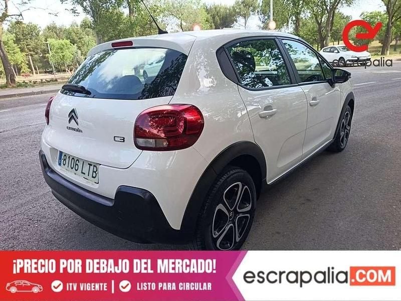 Usado Citroën C3 Feel 99 CV (72 kW) 2021 Blanco Utilitario