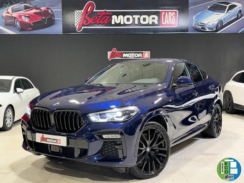 Azul Usado 2021 BMW X6 Comfort Edition SUV | 56.990 € (Precio justo) - Imagen 1/4
