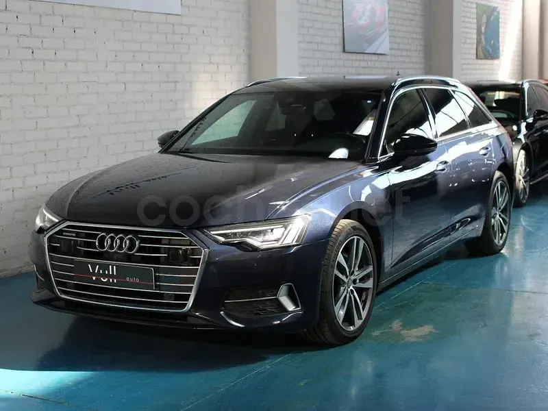 Usado Audi A6 Sport 204 CV (150 kW) 2019 Azul Familiar