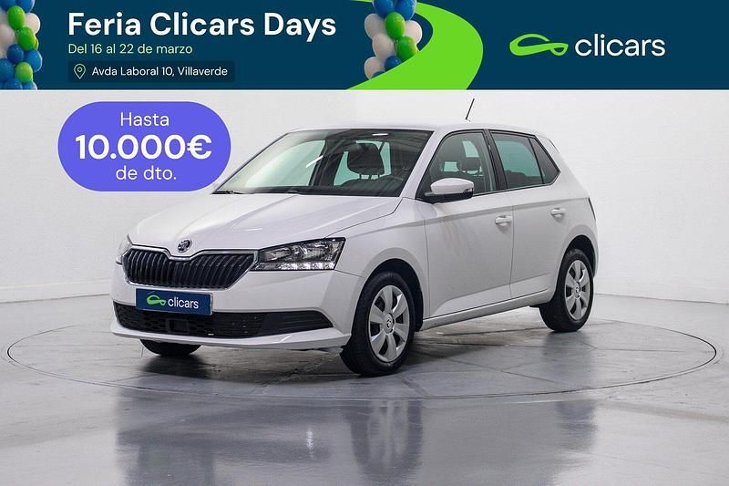 Usado Skoda Fabia 60 CV (44 kW) 2020 Blanco Berlina