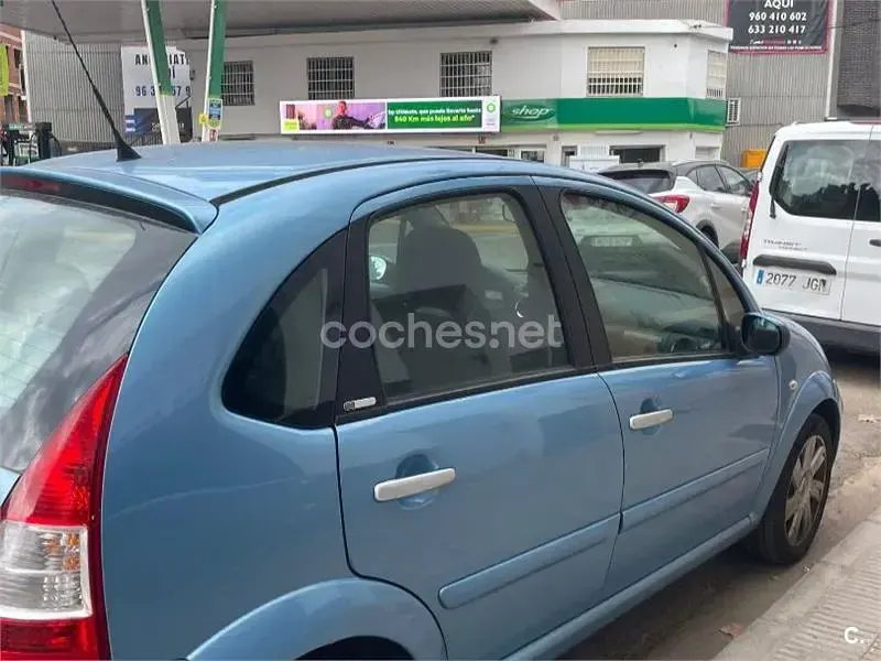 Usado Citroën C3 Exclusive 110 CV (80 kW) 2008 Azul Berlina