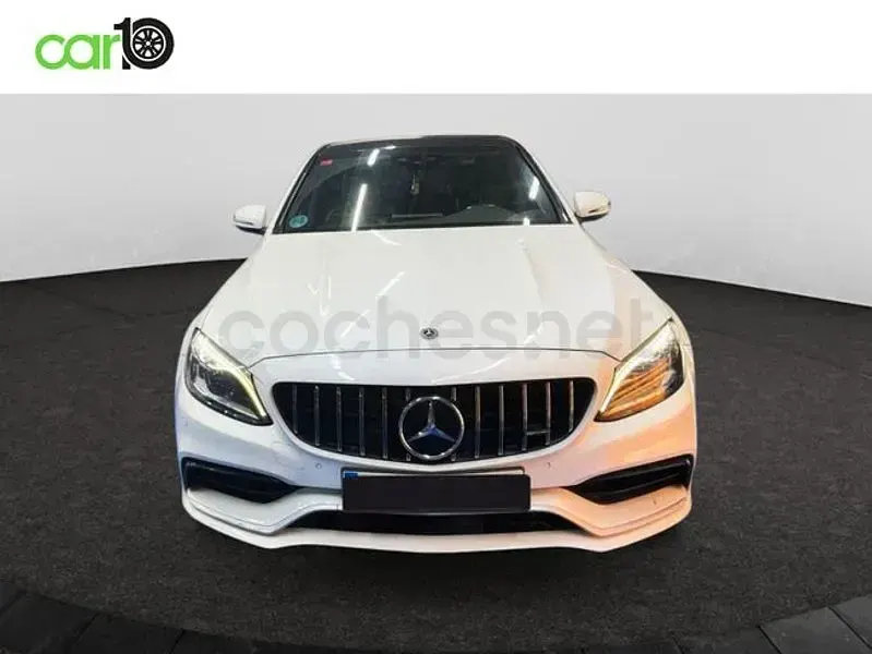 Usado Mercedes C63 AMG 476 CV (350 kW) 2020 Blanco Berlina